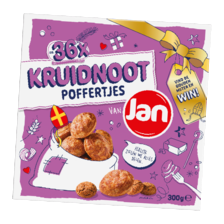 Jan kruidnoot poffertjes